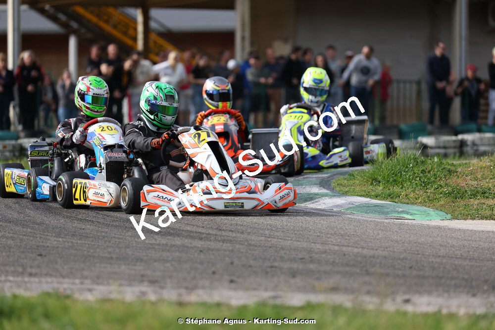 6 & 7/04/2024 : 2ème manche du Championnat du Sud au Pôle Mécanique Karting d’Alès (photos Stéphane Agnus) 2024 — karting