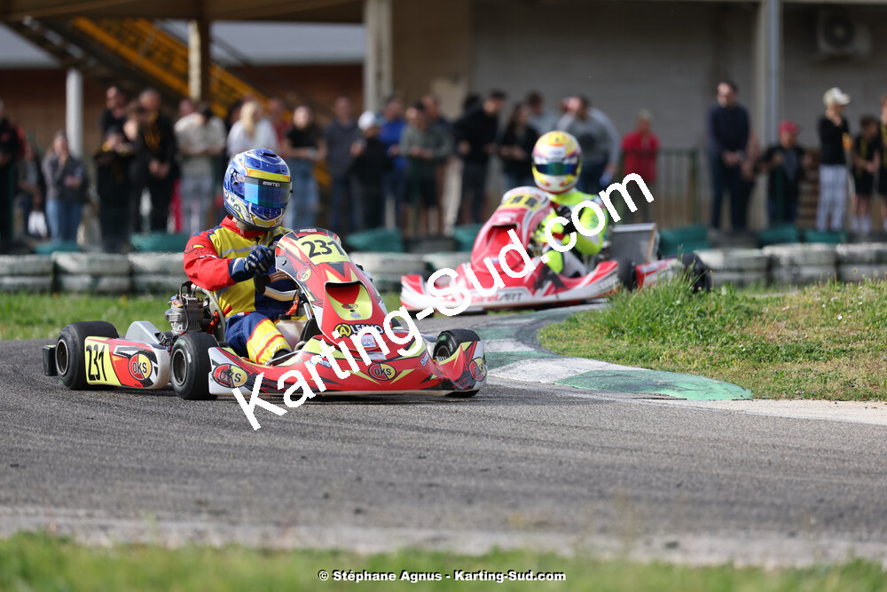 6 & 7/04/2024 : 2ème manche du Championnat du Sud au Pôle Mécanique Karting d’Alès (photos Stéphane Agnus) 2024 — karting