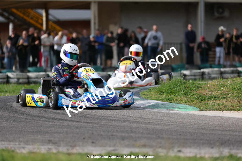 6 & 7/04/2024 : 2ème manche du Championnat du Sud au Pôle Mécanique Karting d’Alès (photos Stéphane Agnus) 2024 — karting