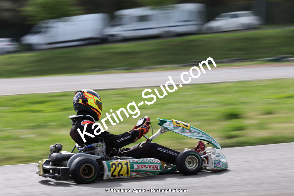 6 & 7/04/2024 : 2ème manche du Championnat du Sud au Pôle Mécanique Karting d’Alès (photos Stéphane Agnus) 2024 — karting