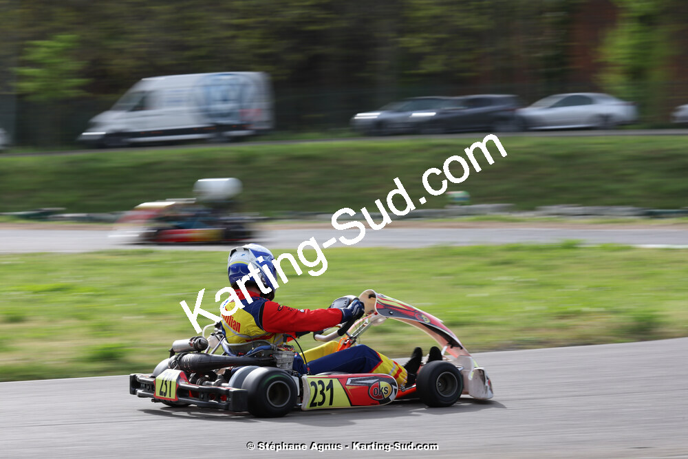 6 & 7/04/2024 : 2ème manche du Championnat du Sud au Pôle Mécanique Karting d’Alès (photos Stéphane Agnus) 2024 — karting