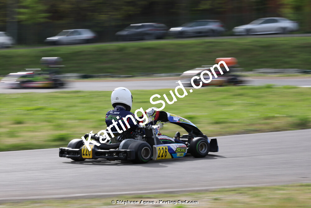 6 & 7/04/2024 : 2ème manche du Championnat du Sud au Pôle Mécanique Karting d’Alès (photos Stéphane Agnus) 2024 — karting