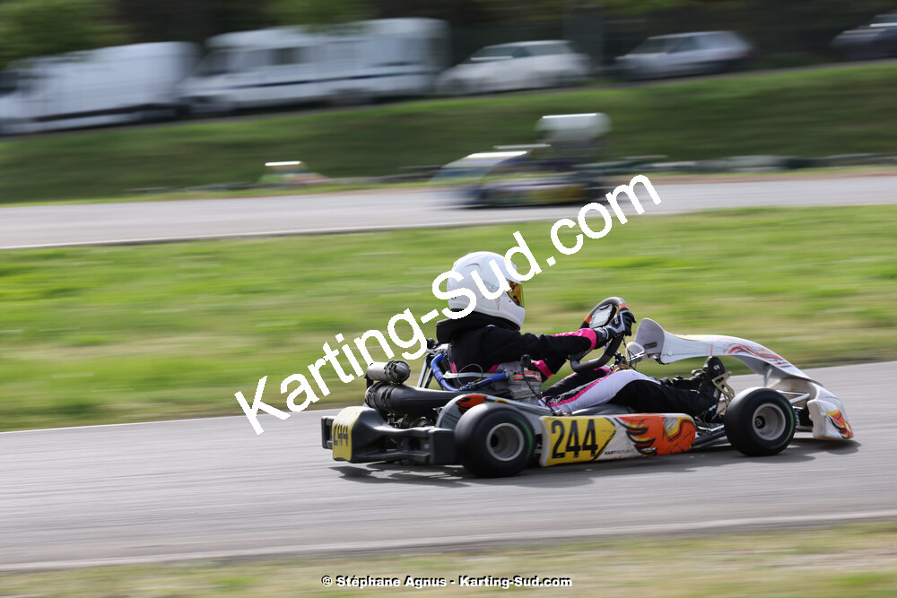6 & 7/04/2024 : 2ème manche du Championnat du Sud au Pôle Mécanique Karting d’Alès (photos Stéphane Agnus) 2024 — karting