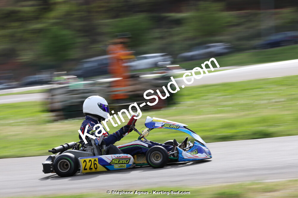 6 & 7/04/2024 : 2ème manche du Championnat du Sud au Pôle Mécanique Karting d’Alès (photos Stéphane Agnus) 2024 — karting