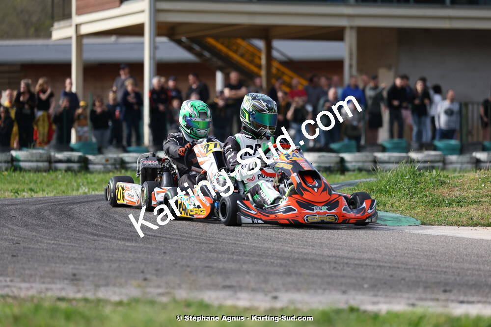 6 & 7/04/2024 : 2ème manche du Championnat du Sud au Pôle Mécanique Karting d’Alès (photos Stéphane Agnus) 2024 — karting