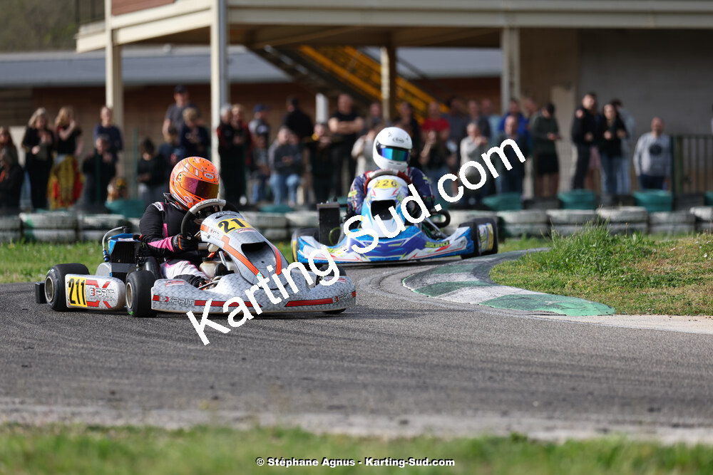 6 & 7/04/2024 : 2ème manche du Championnat du Sud au Pôle Mécanique Karting d’Alès (photos Stéphane Agnus) 2024 — karting