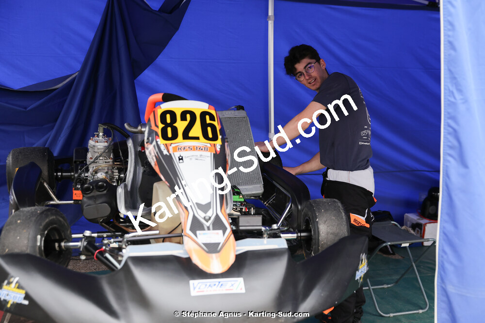 6 & 7/04/2024 : 2ème manche du Championnat du Sud au Pôle Mécanique Karting d’Alès (photos Stéphane Agnus) 2024 — karting