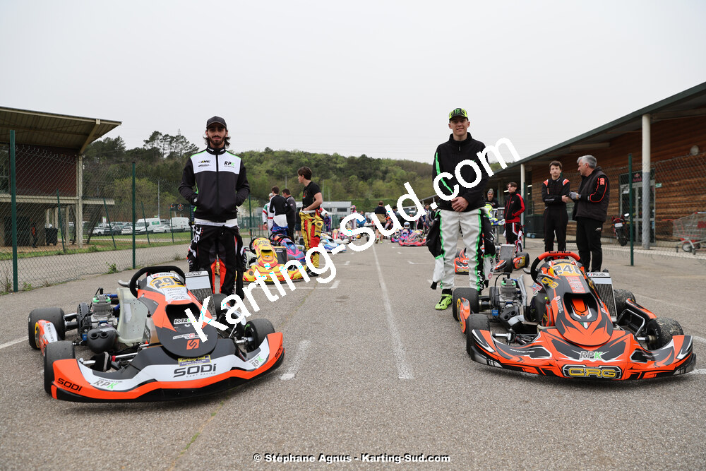 6 & 7/04/2024 : 2ème manche du Championnat du Sud au Pôle Mécanique Karting d’Alès (photos Stéphane Agnus) 2024 — karting