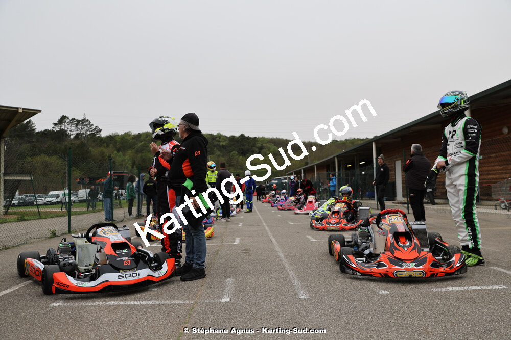 6 & 7/04/2024 : 2ème manche du Championnat du Sud au Pôle Mécanique Karting d’Alès (photos Stéphane Agnus) 2024 — karting