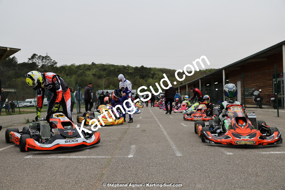 6 & 7/04/2024 : 2ème manche du Championnat du Sud au Pôle Mécanique Karting d’Alès (photos Stéphane Agnus) 2024 — karting