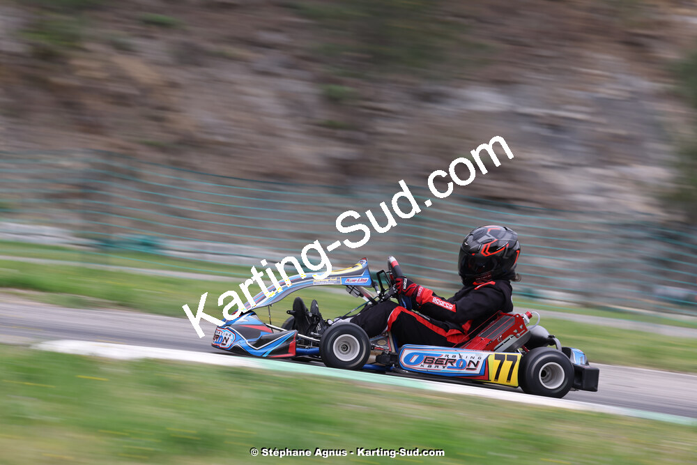 6 & 7/04/2024 : 2ème manche du Championnat du Sud au Pôle Mécanique Karting d’Alès (photos Stéphane Agnus) 2024 — karting
