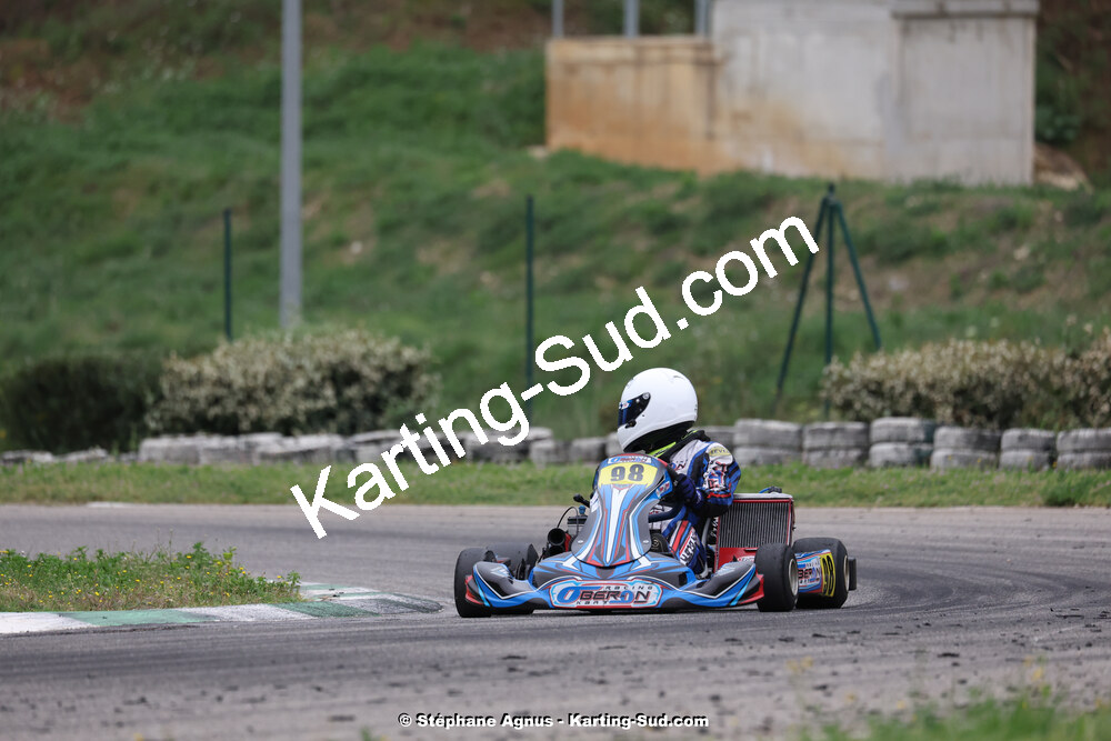 6 & 7/04/2024 : 2ème manche du Championnat du Sud au Pôle Mécanique Karting d’Alès (photos Stéphane Agnus) 2024 — karting