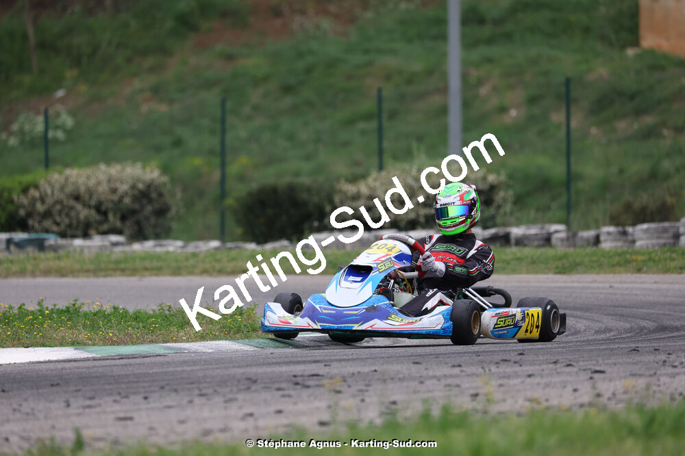 6 & 7/04/2024 : 2ème manche du Championnat du Sud au Pôle Mécanique Karting d’Alès (photos Stéphane Agnus) 2024 — karting