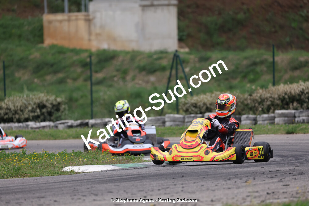 6 & 7/04/2024 : 2ème manche du Championnat du Sud au Pôle Mécanique Karting d’Alès (photos Stéphane Agnus) 2024 — karting
