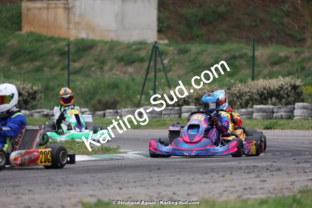 6 & 7/04/2024 : 2ème manche du Championnat du Sud au Pôle Mécanique Karting d’Alès (photos Stéphane Agnus) 2024 — karting