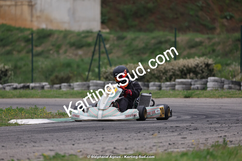 6 & 7/04/2024 : 2ème manche du Championnat du Sud au Pôle Mécanique Karting d’Alès (photos Stéphane Agnus) 2024 — karting