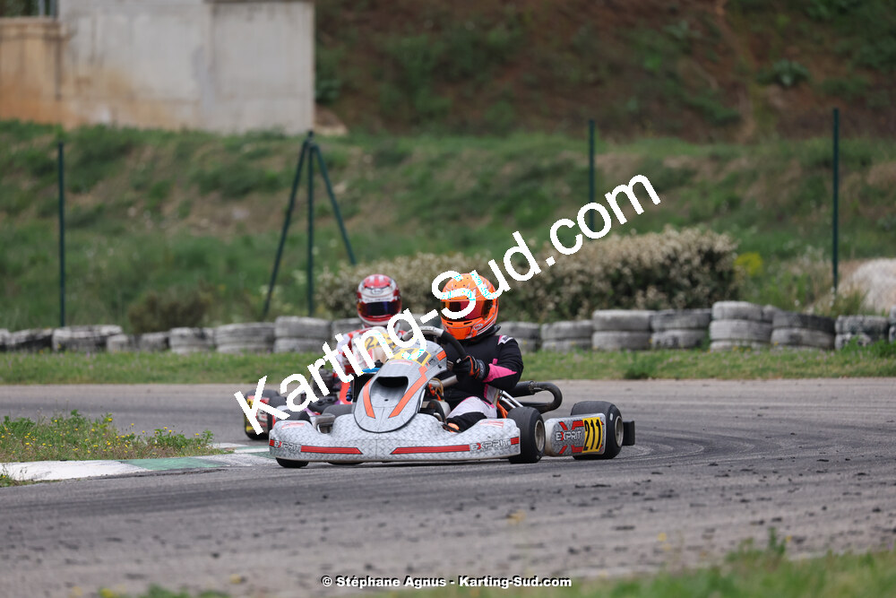 6 & 7/04/2024 : 2ème manche du Championnat du Sud au Pôle Mécanique Karting d’Alès (photos Stéphane Agnus) 2024 — karting