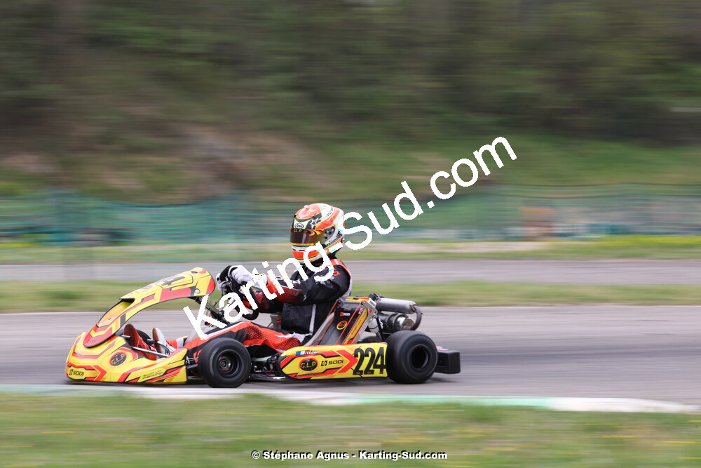 6 & 7/04/2024 : 2ème manche du Championnat du Sud au Pôle Mécanique Karting d’Alès (photos Stéphane Agnus) 2024 — karting