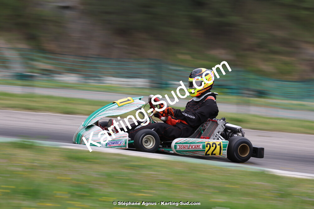 6 & 7/04/2024 : 2ème manche du Championnat du Sud au Pôle Mécanique Karting d’Alès (photos Stéphane Agnus) 2024 — karting