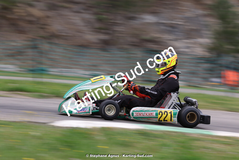 6 & 7/04/2024 : 2ème manche du Championnat du Sud au Pôle Mécanique Karting d’Alès (photos Stéphane Agnus) 2024 — karting