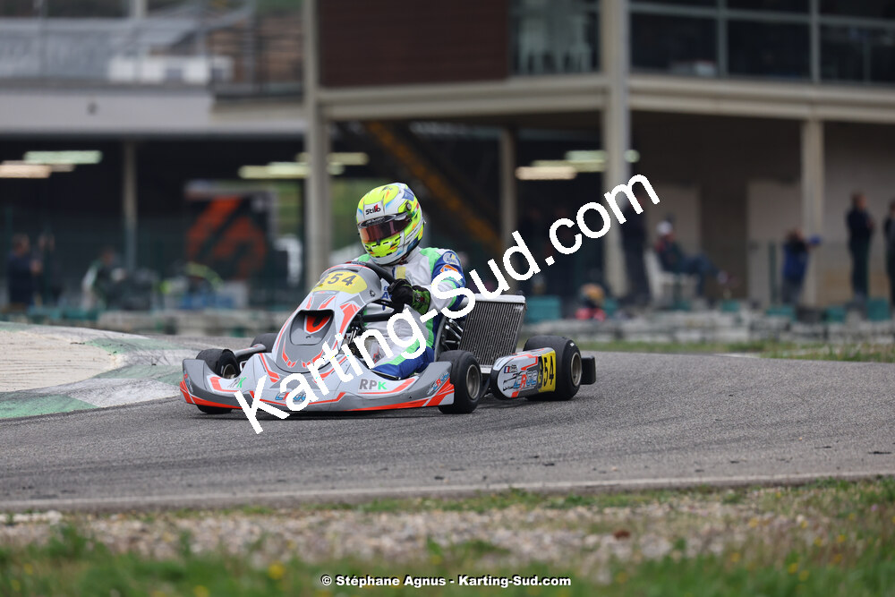 6 & 7/04/2024 : 2ème manche du Championnat du Sud au Pôle Mécanique Karting d’Alès (photos Stéphane Agnus) 2024 — karting