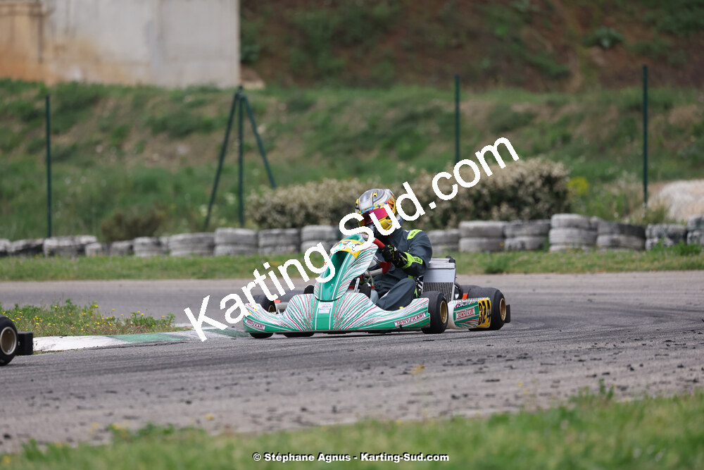 6 & 7/04/2024 : 2ème manche du Championnat du Sud au Pôle Mécanique Karting d’Alès (photos Stéphane Agnus) 2024 — karting