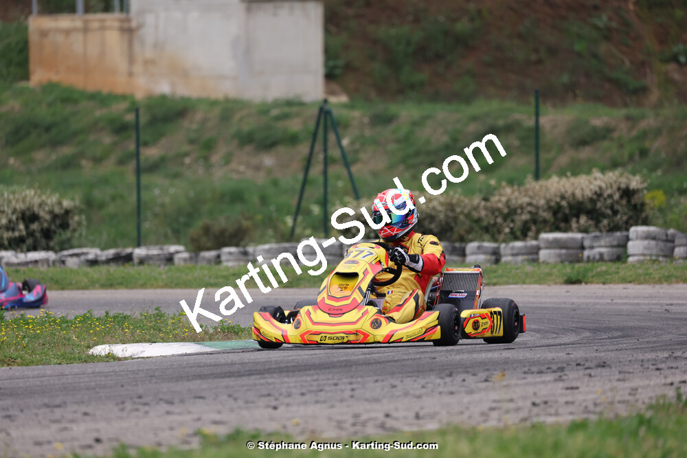 6 & 7/04/2024 : 2ème manche du Championnat du Sud au Pôle Mécanique Karting d’Alès (photos Stéphane Agnus) 2024 — karting