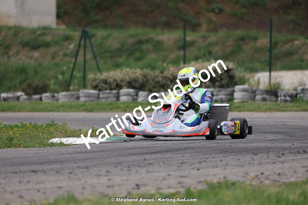 6 & 7/04/2024 : 2ème manche du Championnat du Sud au Pôle Mécanique Karting d’Alès (photos Stéphane Agnus) 2024 — karting