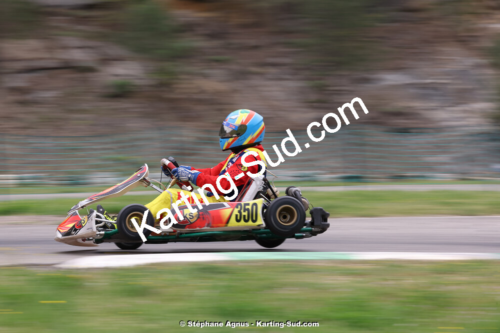 6 & 7/04/2024 : 2ème manche du Championnat du Sud au Pôle Mécanique Karting d’Alès (photos Stéphane Agnus) 2024 — karting