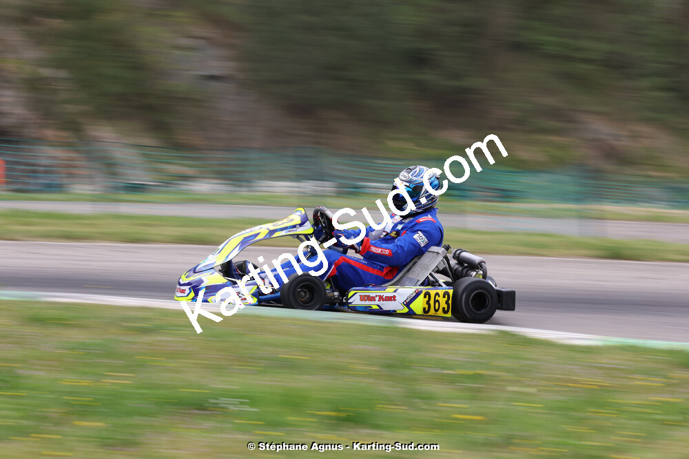 6 & 7/04/2024 : 2ème manche du Championnat du Sud au Pôle Mécanique Karting d’Alès (photos Stéphane Agnus) 2024 — karting