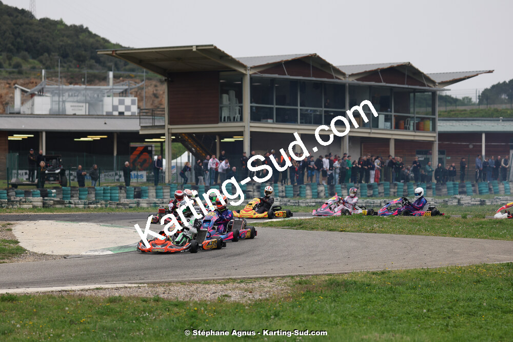 6 & 7/04/2024 : 2ème manche du Championnat du Sud au Pôle Mécanique Karting d’Alès (photos Stéphane Agnus) 2024 — karting