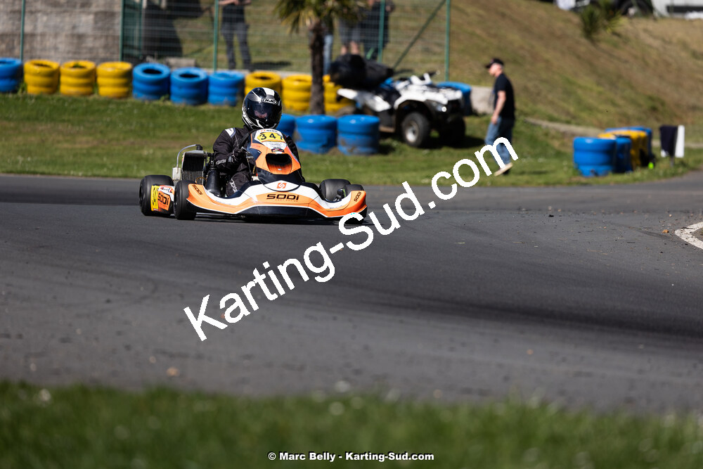 14/04/2024 : 2ème manche de l’Atlantic Trophée au circuit de Nontron (photos Marc Belly) 2024 — karting