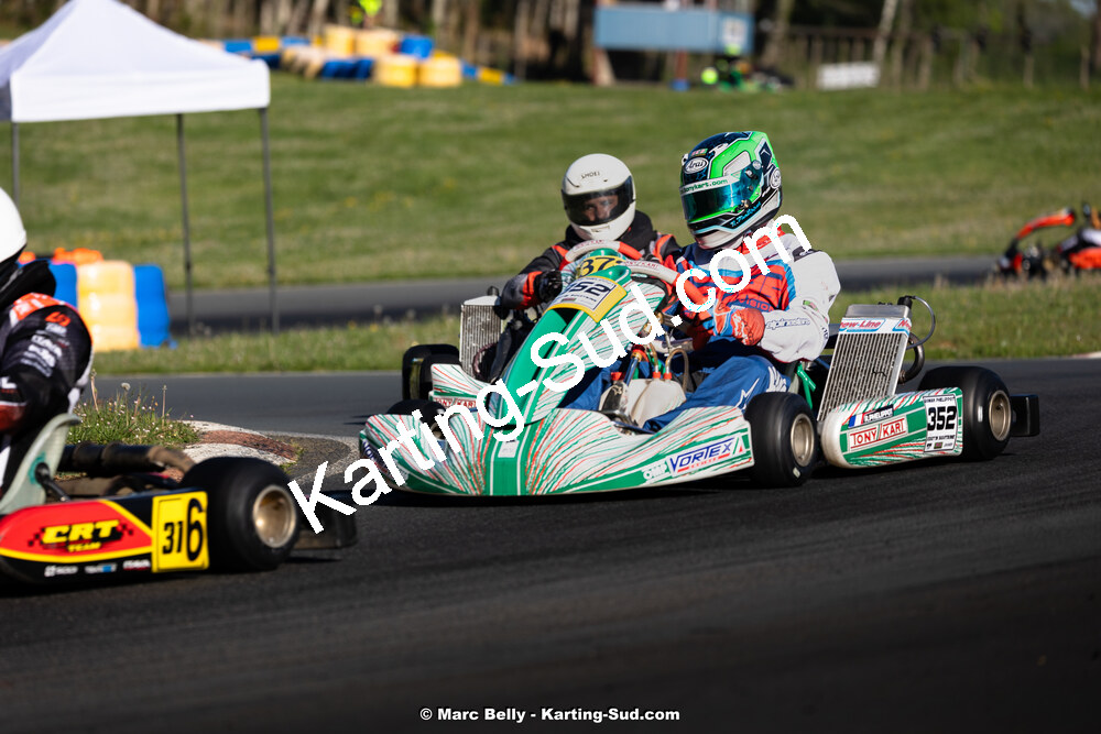 14/04/2024 : 2ème manche de l’Atlantic Trophée au circuit de Nontron (photos Marc Belly) 2024 — karting