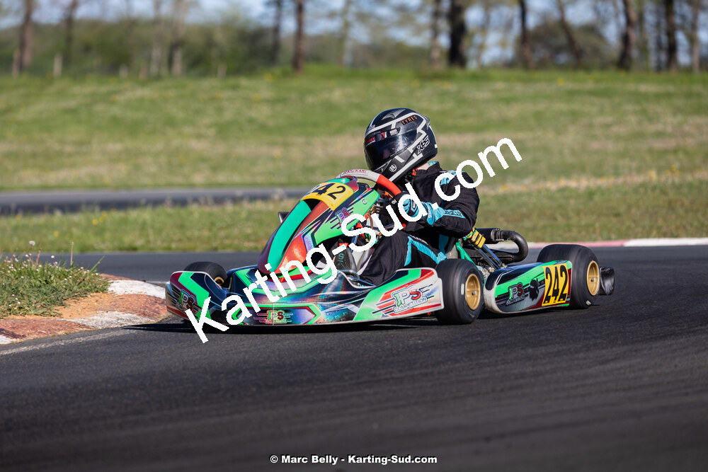 14/04/2024 : 2ème manche de l’Atlantic Trophée au circuit de Nontron (photos Marc Belly) 2024 — karting