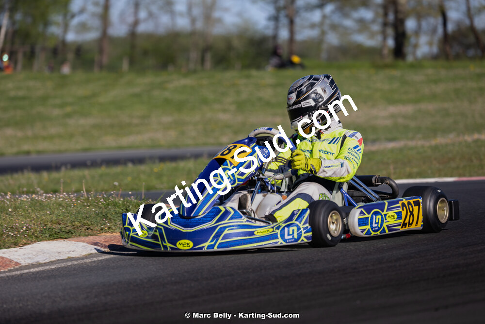 14/04/2024 : 2ème manche de l’Atlantic Trophée au circuit de Nontron (photos Marc Belly) 2024 — karting