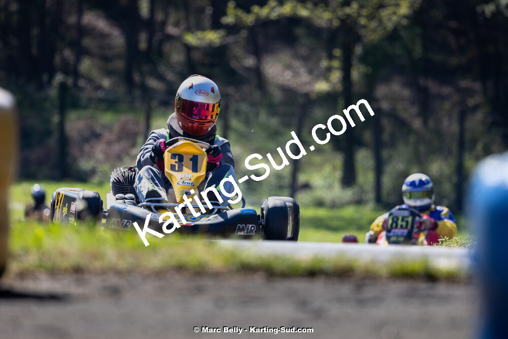14/04/2024 : 2ème manche de l’Atlantic Trophée au circuit de Nontron (photos Marc Belly) 2024 — karting