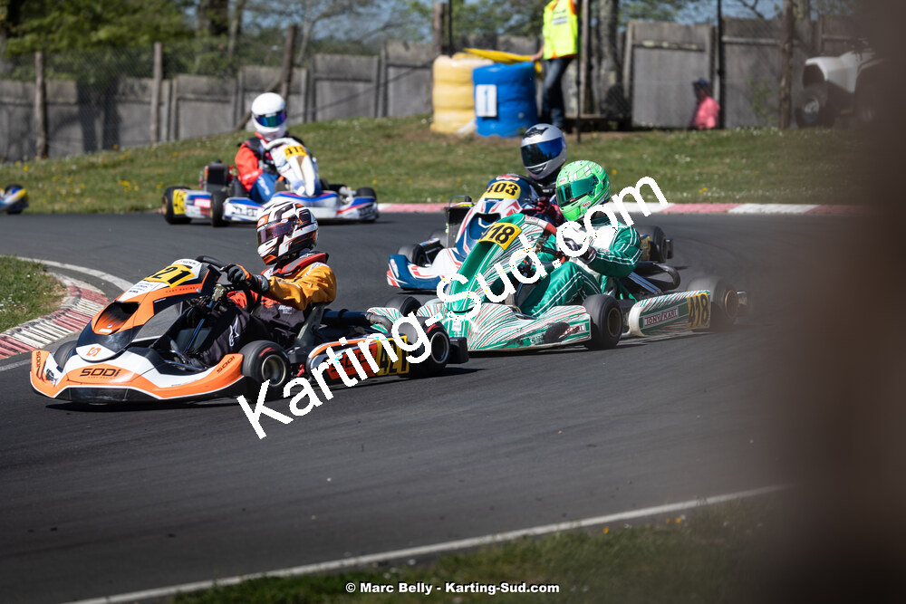 14/04/2024 : 2ème manche de l’Atlantic Trophée au circuit de Nontron (photos Marc Belly) 2024 — karting