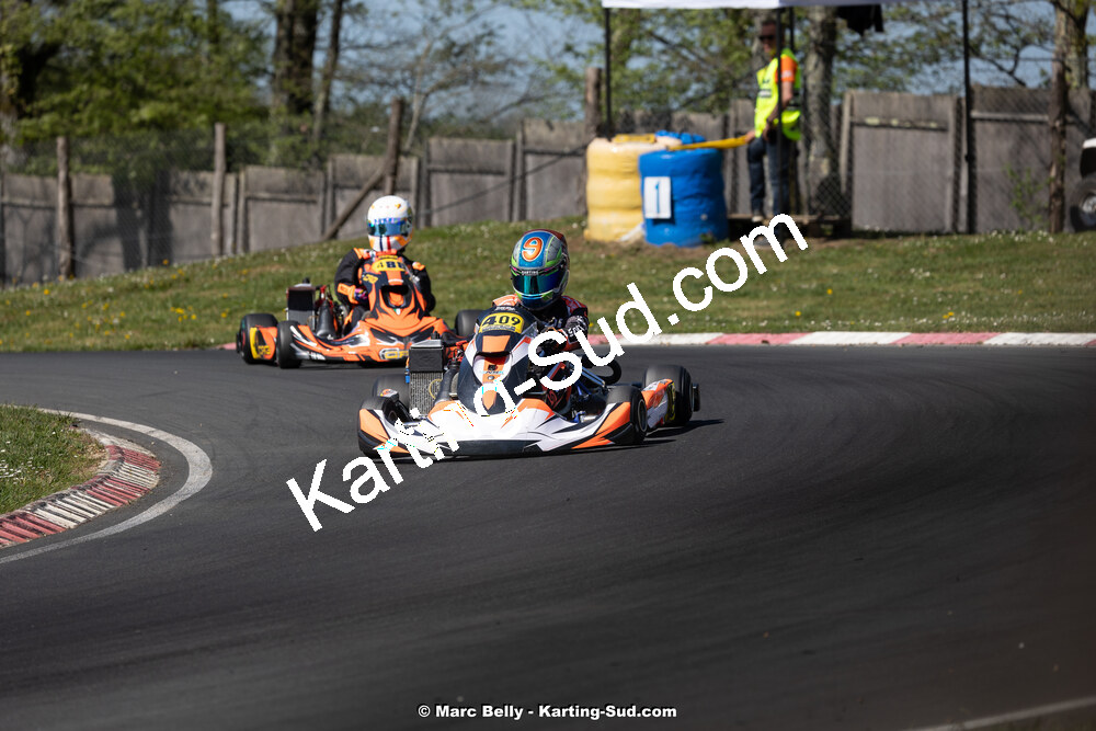 14/04/2024 : 2ème manche de l’Atlantic Trophée au circuit de Nontron (photos Marc Belly) 2024 — karting