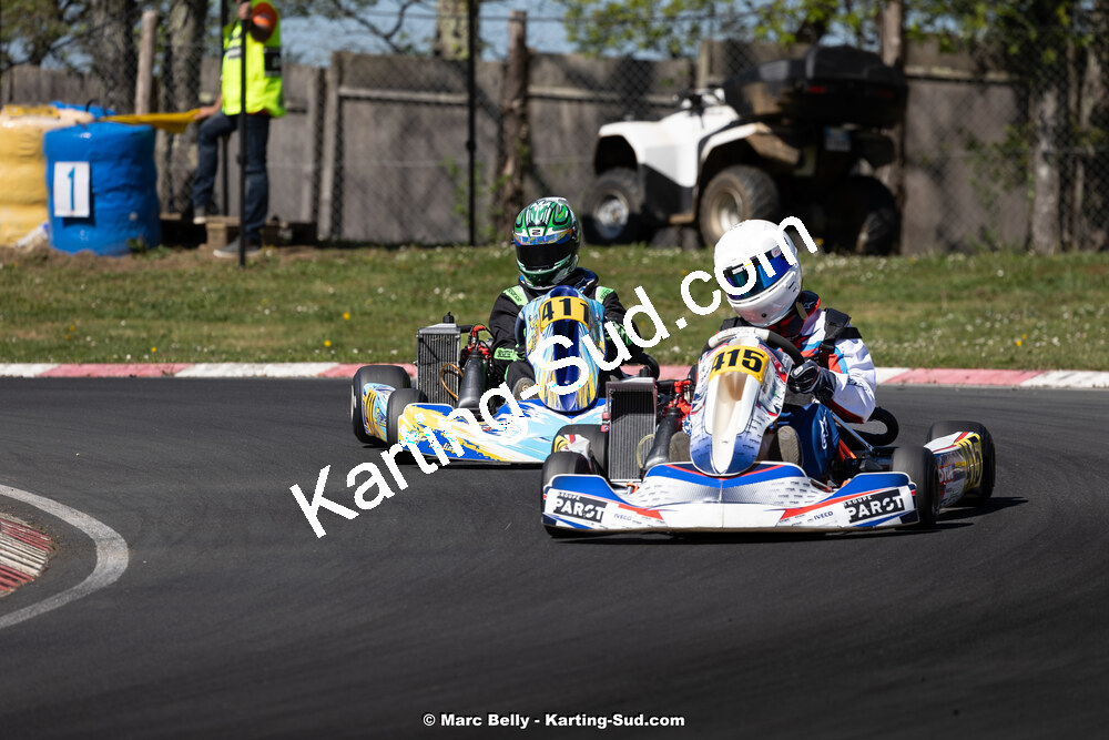 14/04/2024 : 2ème manche de l’Atlantic Trophée au circuit de Nontron (photos Marc Belly) 2024 — karting