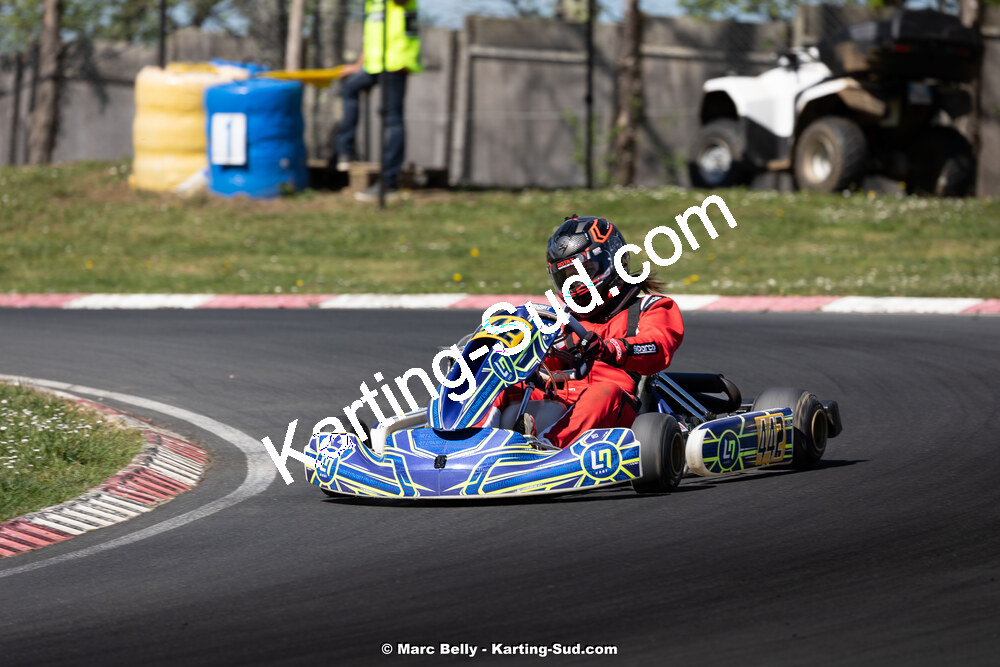 14/04/2024 : 2ème manche de l’Atlantic Trophée au circuit de Nontron (photos Marc Belly) 2024 — karting