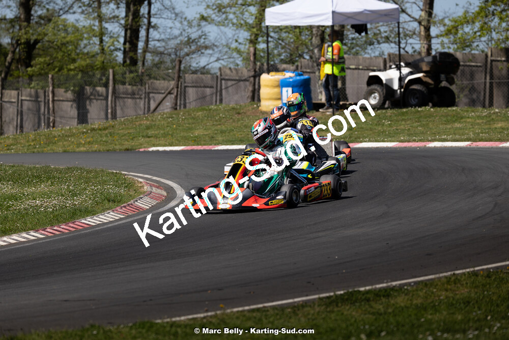 14/04/2024 : 2ème manche de l’Atlantic Trophée au circuit de Nontron (photos Marc Belly) 2024 — karting