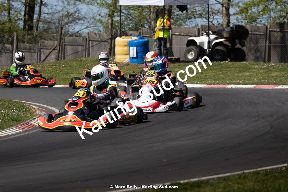 14/04/2024 : 2ème manche de l’Atlantic Trophée au circuit de Nontron (photos Marc Belly) 2024 — karting
