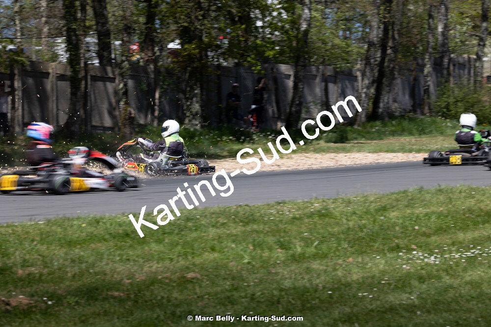 14/04/2024 : 2ème manche de l’Atlantic Trophée au circuit de Nontron (photos Marc Belly) 2024 — karting