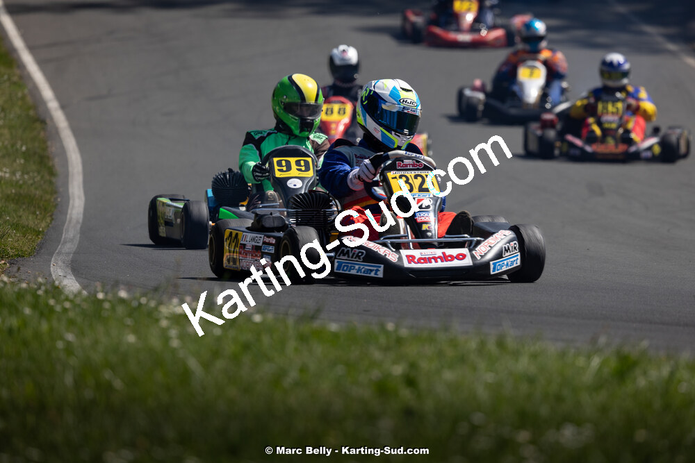 14/04/2024 : 2ème manche de l’Atlantic Trophée au circuit de Nontron (photos Marc Belly) 2024 — karting