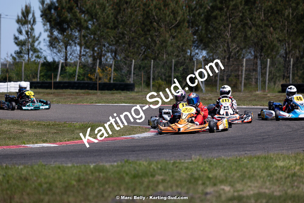 21/04/2024 : 2ème manche du Trophée Ufolep Kart Nouvelle Aquitaine 2024 à Escource (Photos Marc Belly) 2024 — karting