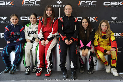 Cléa BOURACHOT — 27 & 28/04/2024 : 3ème manche du Championnat du Sud au circuit Fun Kart Brissac (photos Stéphane Agnus) 2024 — karting