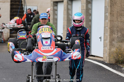 Nicolas CORDIER — 27 & 28/04/2024 : 3ème manche du Championnat du Sud au circuit Fun Kart Brissac (photos Stéphane Agnus) 2024 — karting