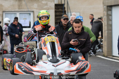 Gabriel HUGON — 27 & 28/04/2024 : 3ème manche du Championnat du Sud au circuit Fun Kart Brissac (photos Stéphane Agnus) 2024 — karting