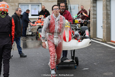 Kévin FOURNIE — 27 & 28/04/2024 : 3ème manche du Championnat du Sud au circuit Fun Kart Brissac (photos Stéphane Agnus) 2024 — karting