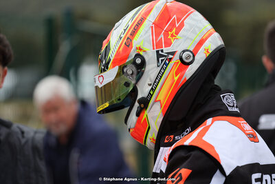 Evan MAINIER — 27 & 28/04/2024 : 3ème manche du Championnat du Sud au circuit Fun Kart Brissac (photos Stéphane Agnus) 2024 — karting